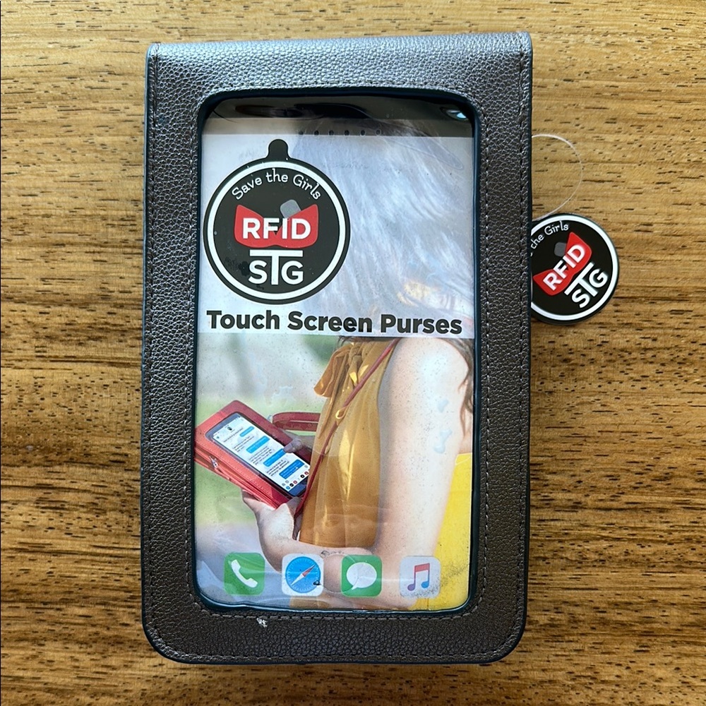 Bronze Touch Screen Purse - RFID - NWT